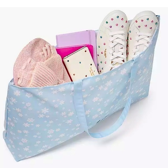 Kate Spade Large Tote Light Sky Blue NWT - Picture 2 of 5